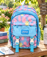 Sky High Dreamscape Multicolor Blue School Backpack