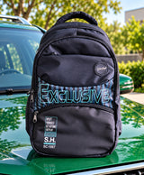 Sky High Exclusive Navy Blue School Backpack