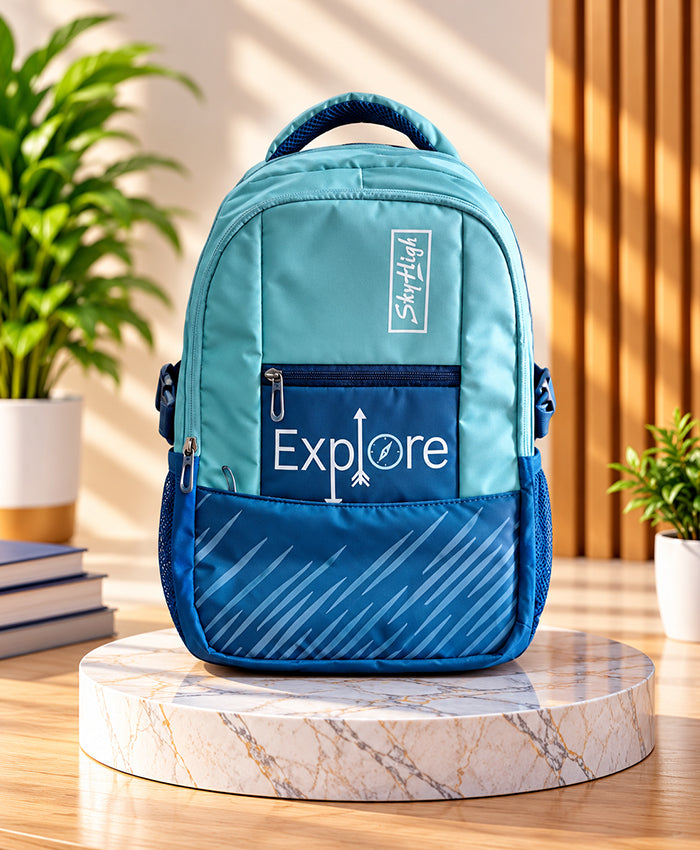 Sky High Explore Aqua Blue Adventure Backpack