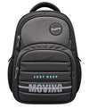 Sky High Just Keep Moving Forward Black & Grey Backpack