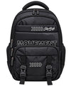 Sky High Movement Black Multi-Compartment Backpack