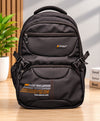Sky High Moving Forward Black Multi-Compartment Everyday Backpack