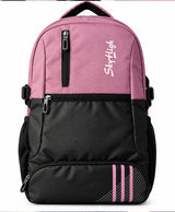 Sky High Rose Edge Pink & Black Everyday Backpack