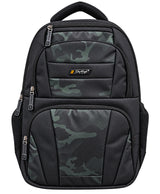 Sky High Stealth Camo Black Multi-Compartment Backpack