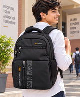 Sky High Take It Higher Black Multi-Compartment Backpack