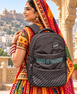 Sky High Take It Higher Charcoal Black Everyday Backpack