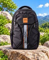Sky High Urban Edge Black & Orange Backpack