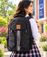 Sky High Urban Edge Black & Orange Backpack