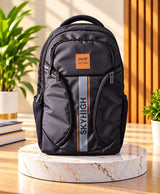Sky High Urban Edge Black & Orange Backpack