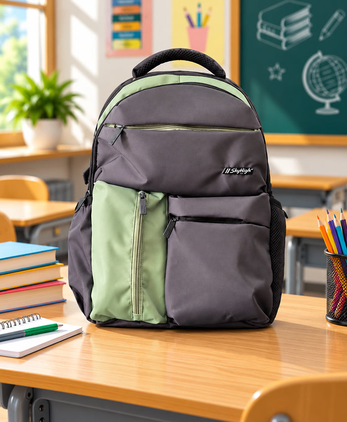 Sky High Urban Edge Grey & Sage Green Backpack