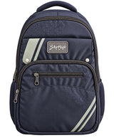 Sky High Urban Edge Navy Blue Multi-Compartment Backpack