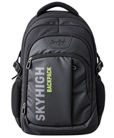 Sky High Urban Pro Black & Grey Multi-Compartment School Backpack