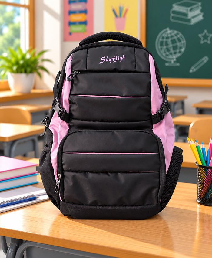Sky High Urban Pro Black & Pink Backpack