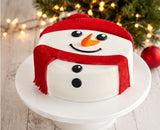 Snowman Winter Wonderland Designer Cake