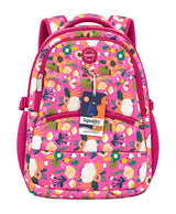Squality BloomBerry Floral School Backpack