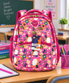 Squality BloomBerry Floral School Backpack