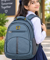 Squality Grey School & Daily Use Backpack