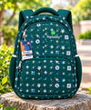 Squality StarGlow Teal School Backpack
