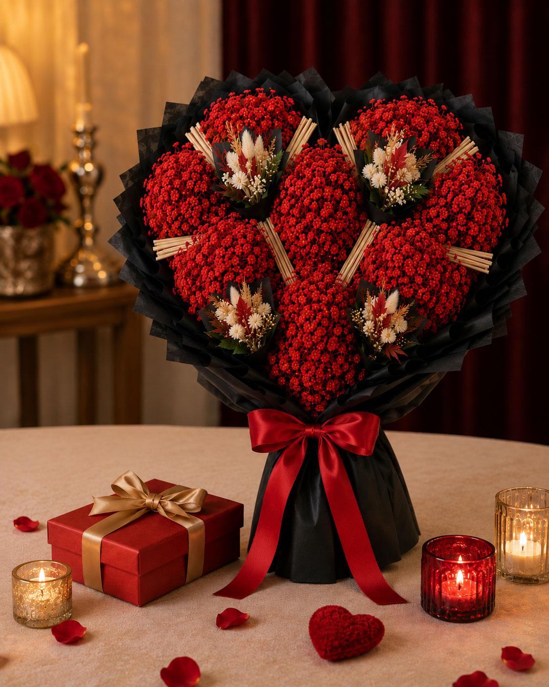 Statement Heart Floral Arrangement