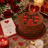 Sweet Chocolate Cream Cake for Him