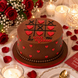 Sweet Chocolate Cream Cake for Him
