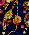 Traditional Rajasthani Doll Rakhi Combo