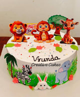 Wild Safari Birthday Adventure Cake
