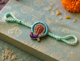 Peacock Feather Designer Rakhi