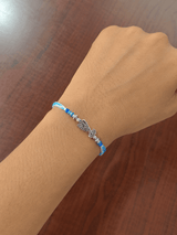 Blue Peacock Designer Rakhi
