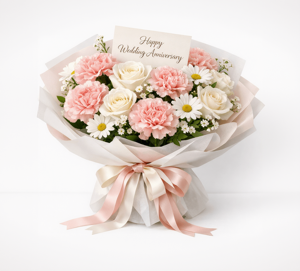 Blush Bloom Elegance Bouquet