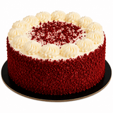 Celebration Blooms & Red Velvet Cake Combo