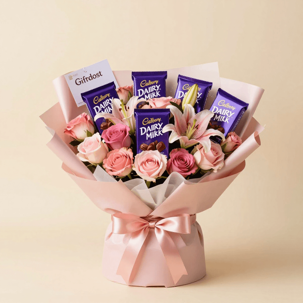 Choco Blush Luxe Bouquet