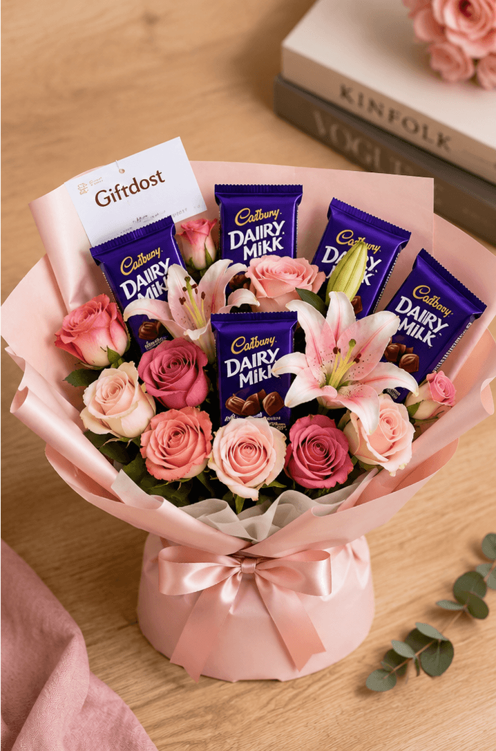 Choco Blush Luxe Bouquet