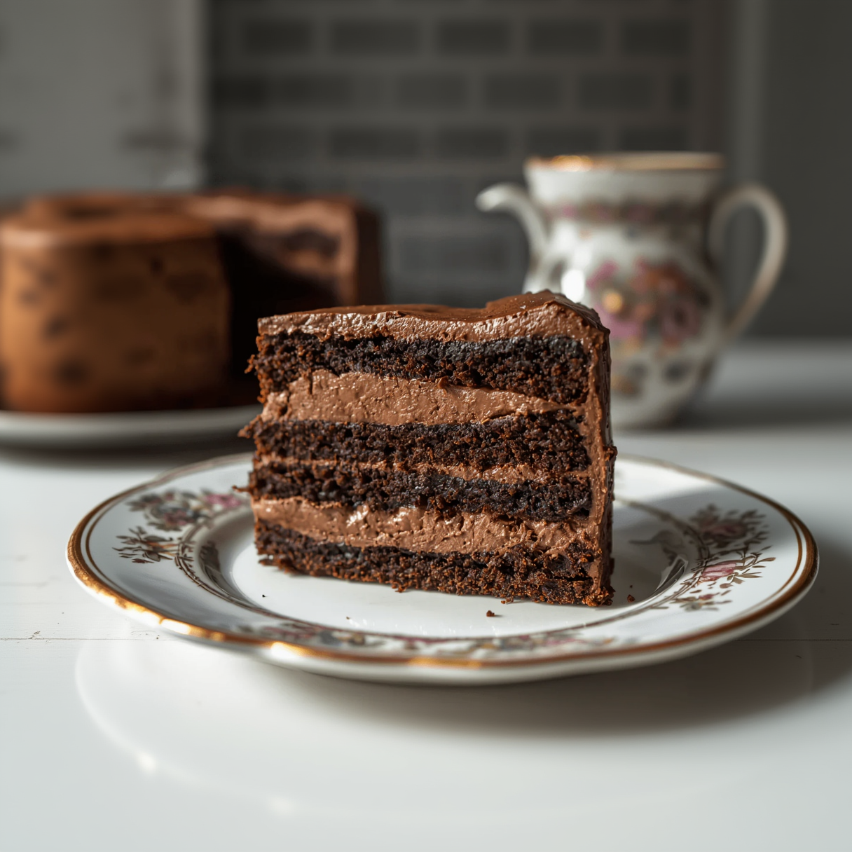 Chocolate Strawberry Delight Cake