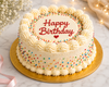 Classic Confetti Vanilla Celebration Cake