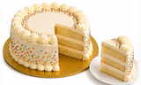 Classic Confetti Vanilla Celebration Cake