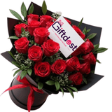 Crimson Romance Rose Box