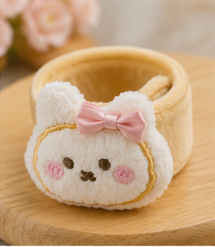 Cute Bunny Plush Slap Rakhi for Kids