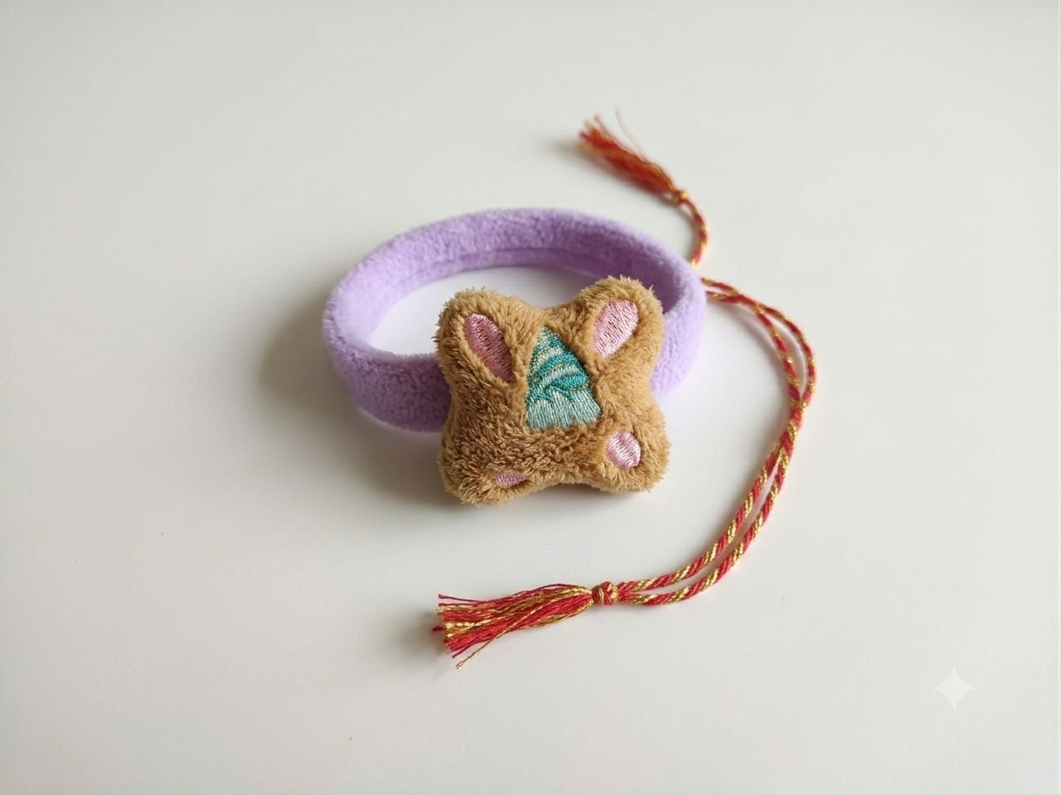 Cute Teddy Plush Kids Rakhi