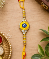 Divine Evil Eye Crystal Rakhi