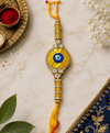 Divine Evil Eye Crystal Rakhi
