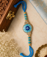 Divine Evil Eye Crystal Rakhi