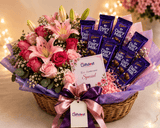 Enchanted Celebration Chocolate & Floral Hamper