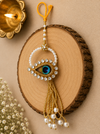 Golden Peacock Pearl Designer Rakhi