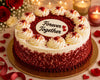 Forever Together Red Velvet Cake