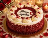 Forever Together Red Velvet Cake