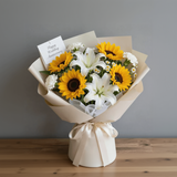 Golden Harmony Anniversary Bouquet