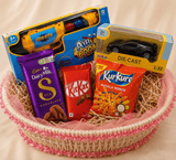 Kids Fun Toy Gift Hamper with Air Blaster, Die-Cast Car & Chocolates
