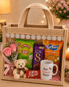 Premium Friendship Day Gift Hamper with Best Friends Forever Mug, Teddy Bear & Chocolates