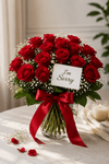 Heartfelt Apology Red Rose Bouquet